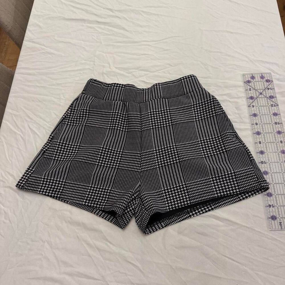 Haven-label Women's Grey and Black Shorts